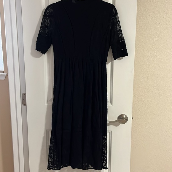 FREE PEOPLE Mountain Laurel Embroidered
Lace Dress Size 2 - Picture 8 of 9